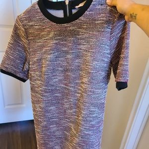 Marled maroon t-shirt dress. Never worn.